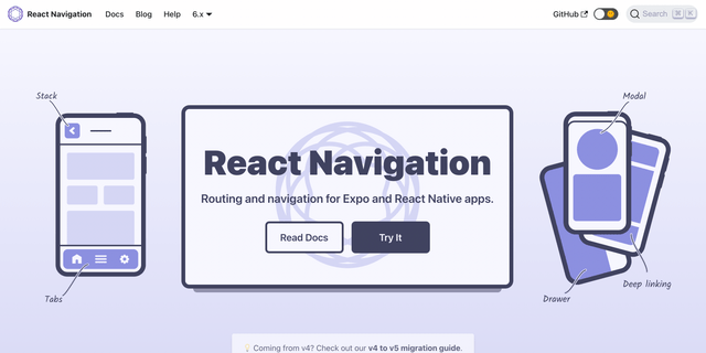 React Navigation